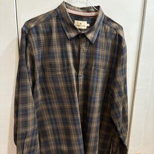 The Normal Brand Mens Plaid Flannel Shirt XXL